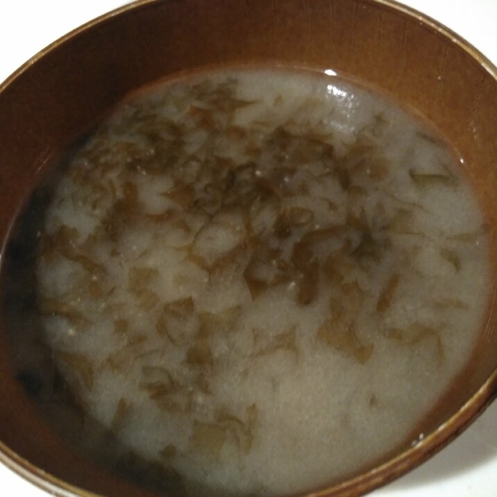 新鮮☆「生海苔のお味噌汁」